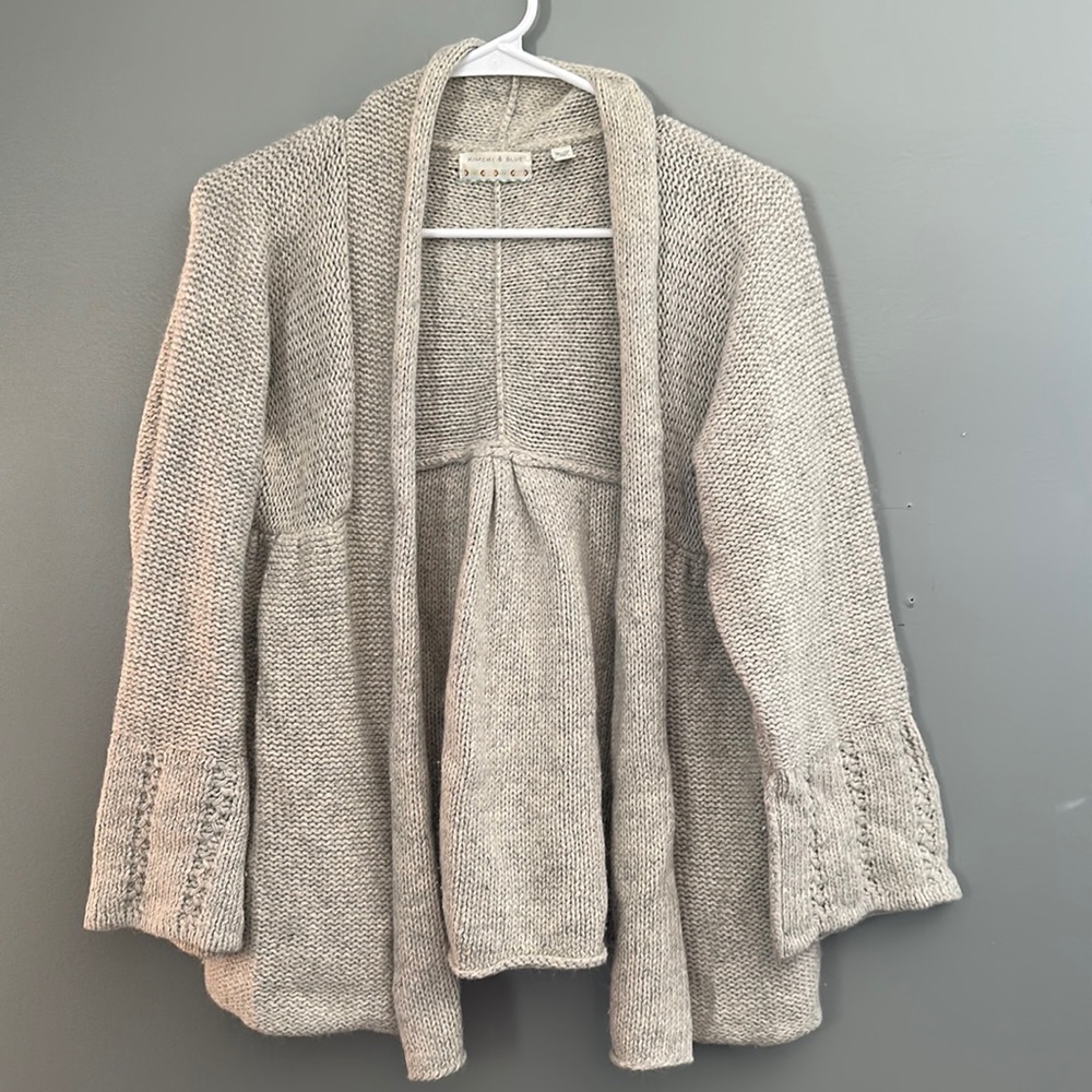 Kimchi & Blue Open Front Sweater Size Medium